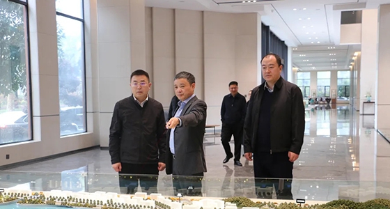 丽水市政府副秘书长王永国一行调研永乐国际集团
